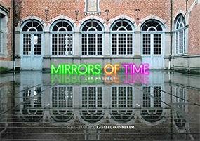 Kunstproject - 'MIRRORS of TIME' | 24 juli - 27 september 2020 (flyer p1)
